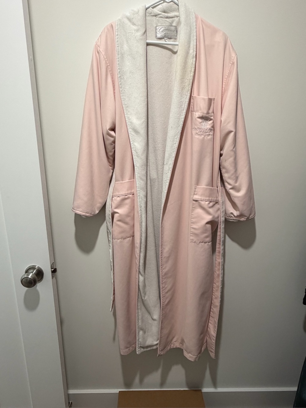 Cypress Hotel and Spa Women's Plush-Lined Pink Robe